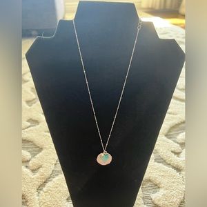 Lia Sophia leaf necklace